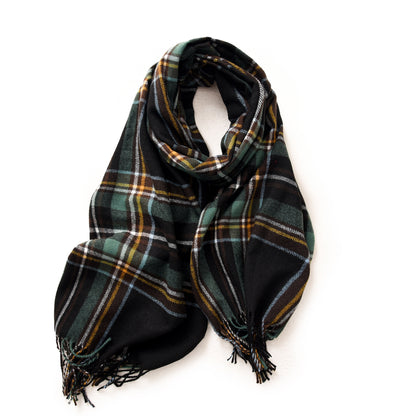 Women’s Plaid Winter Scarf Shawl Wrap