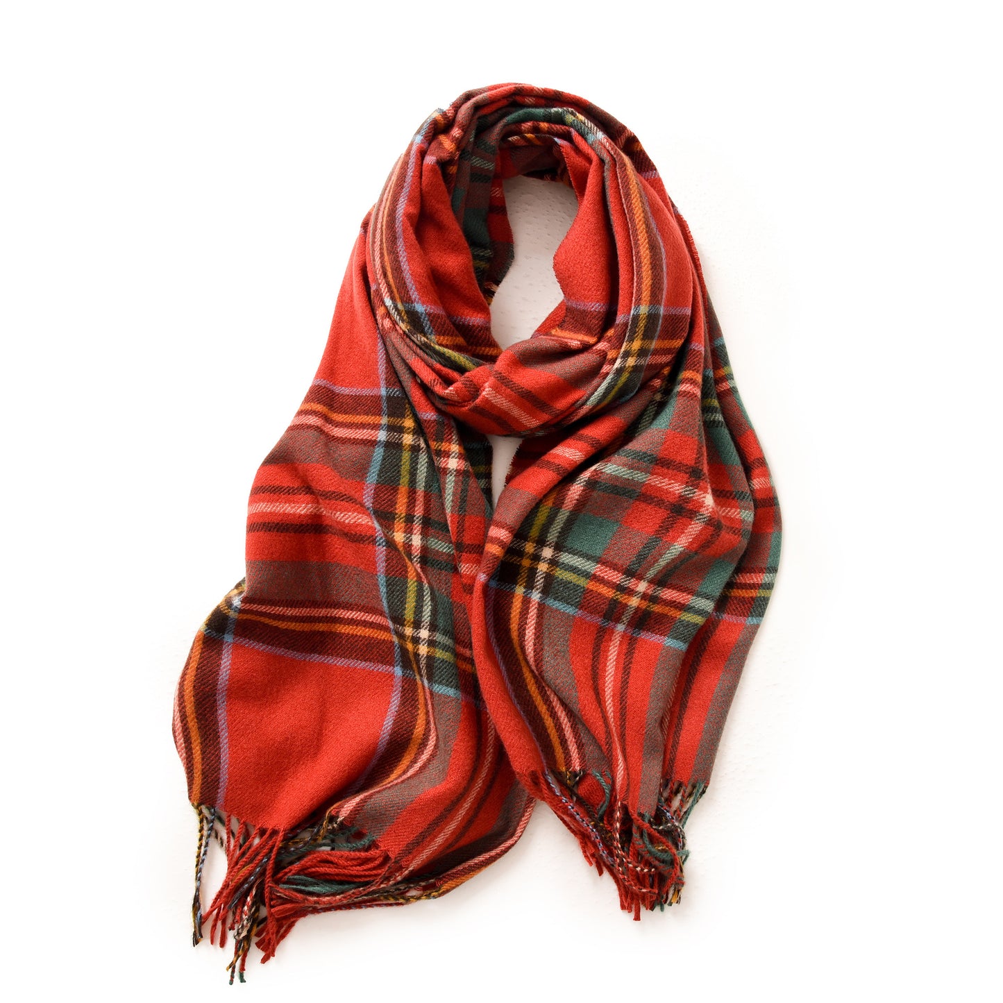 Women’s Plaid Winter Scarf Shawl Wrap